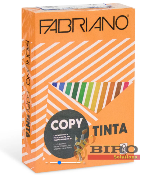 Hîrtie colorată A4 FABRIANO Tinta Aragosta, 80 gr/m2, 500 foi, intensiv, orange